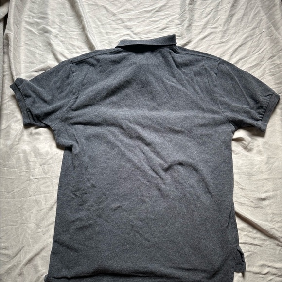 Vintage Y2K Polo by Ralph Lauren Gray Polo Shirt Men’s Size Large Green Logo - Picture 3 of 5